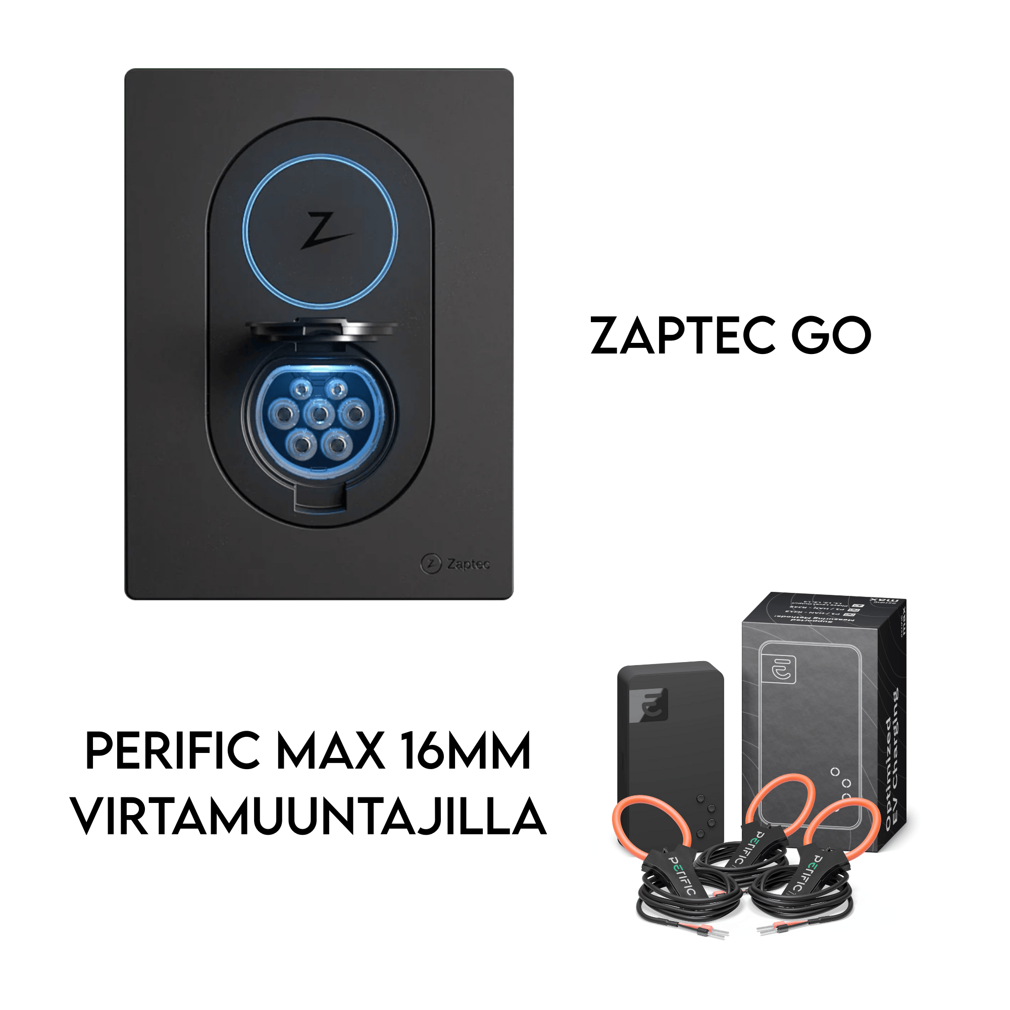 Zaptec Go sähköauton latausasema